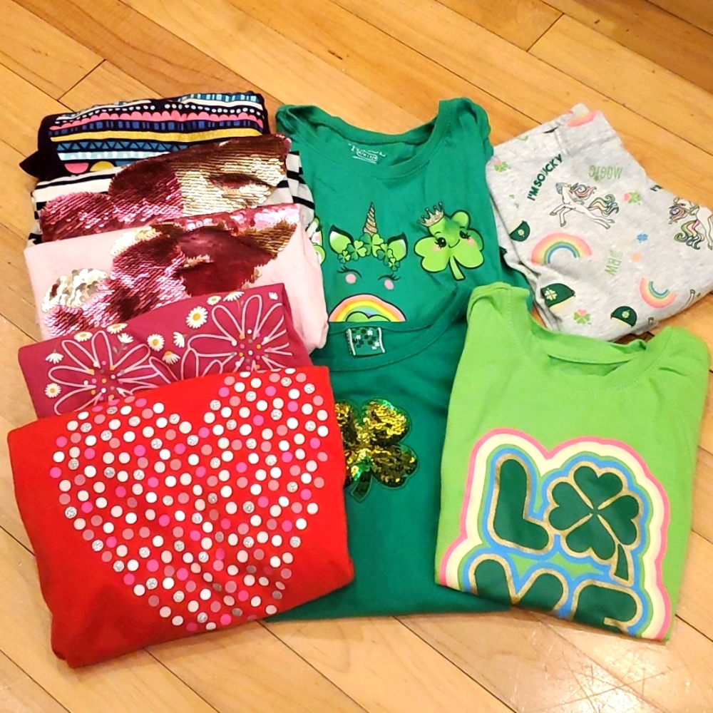 Hearts and St.Pats! Bundle! Size 6 and 7/8
